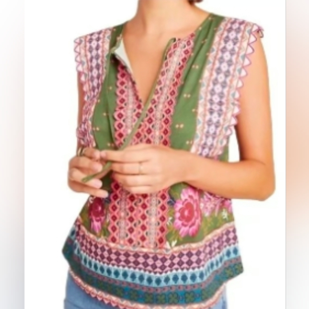 Anthropologie Sigrid Tank Sz Small